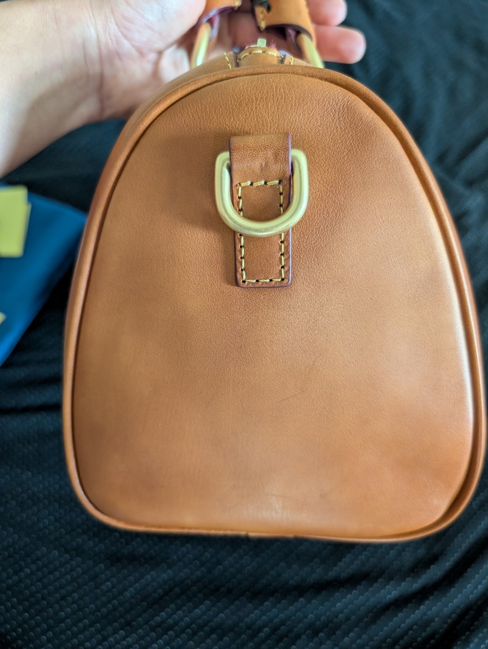 Dooney & Bourke Florentine Barrel Satchel And Kiss lock Pouch - Picture 5 of 13